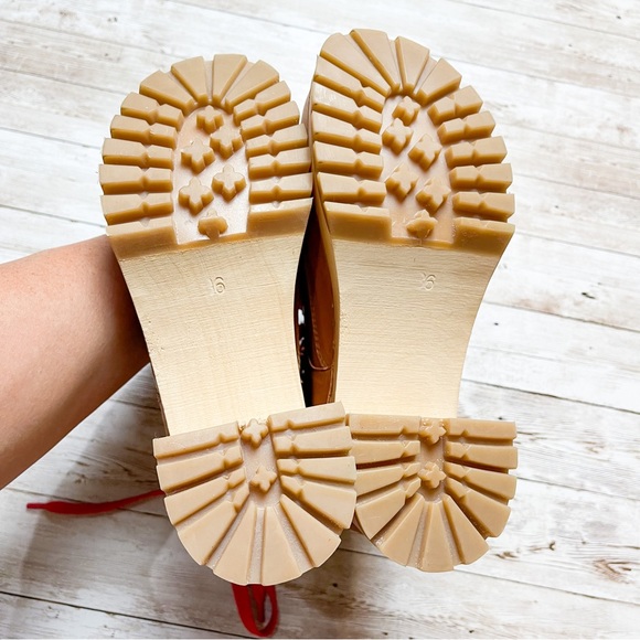 Swedish Hasbeens Trail Boot Nature Brown Size 36 US 6 NWOT - Picture 6 of 11